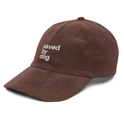 Saved by Dog - Corduroy Dad Hat