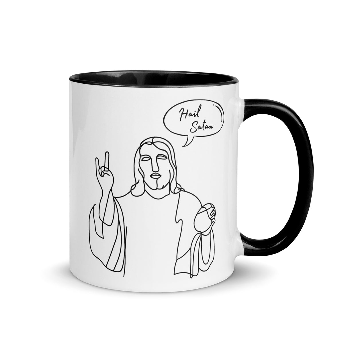 Hail Satan Jesus - Mug