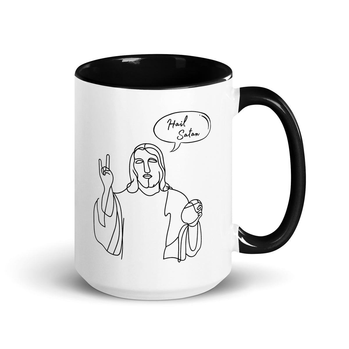 Hail Satan Jesus - Mug