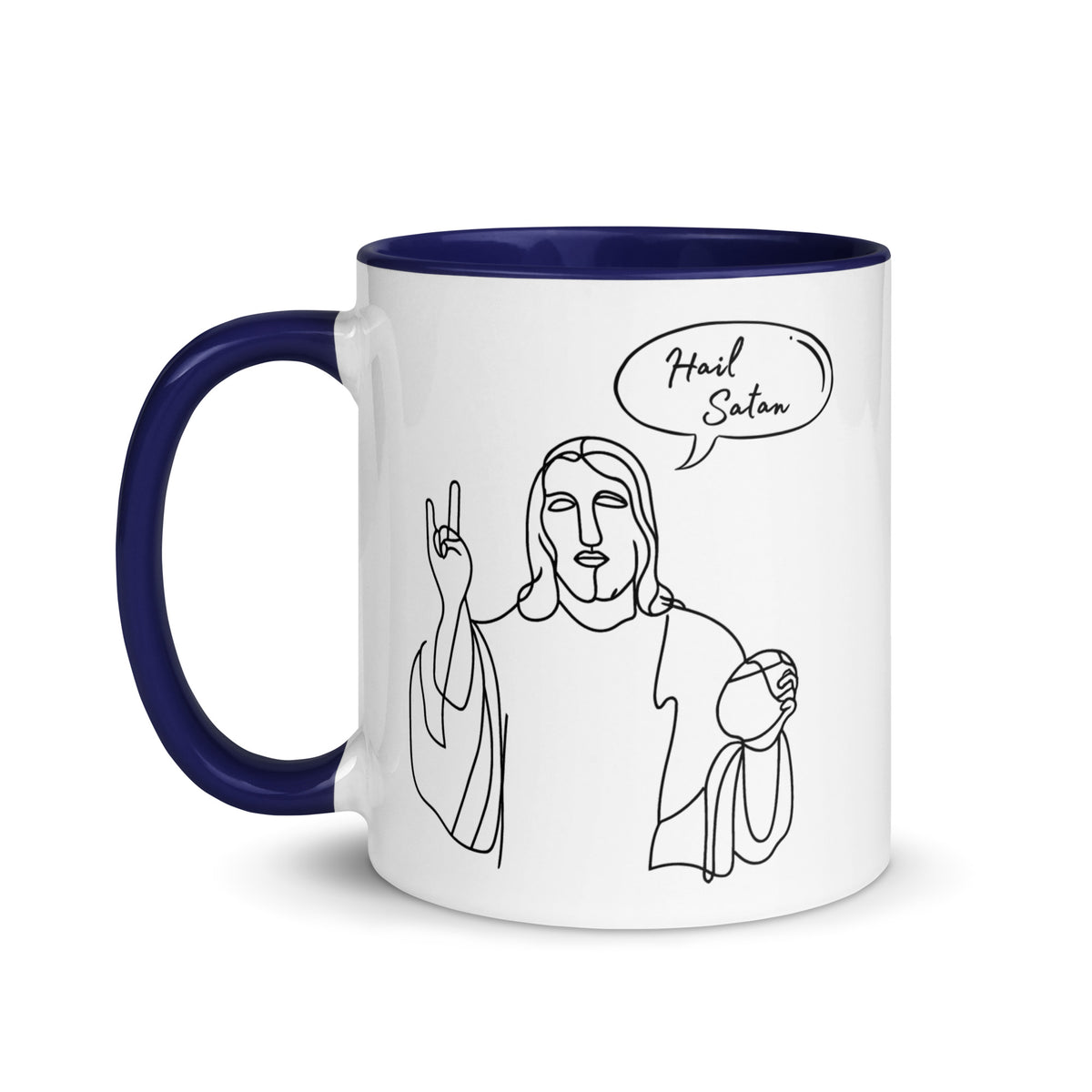 Hail Satan Jesus - Mug