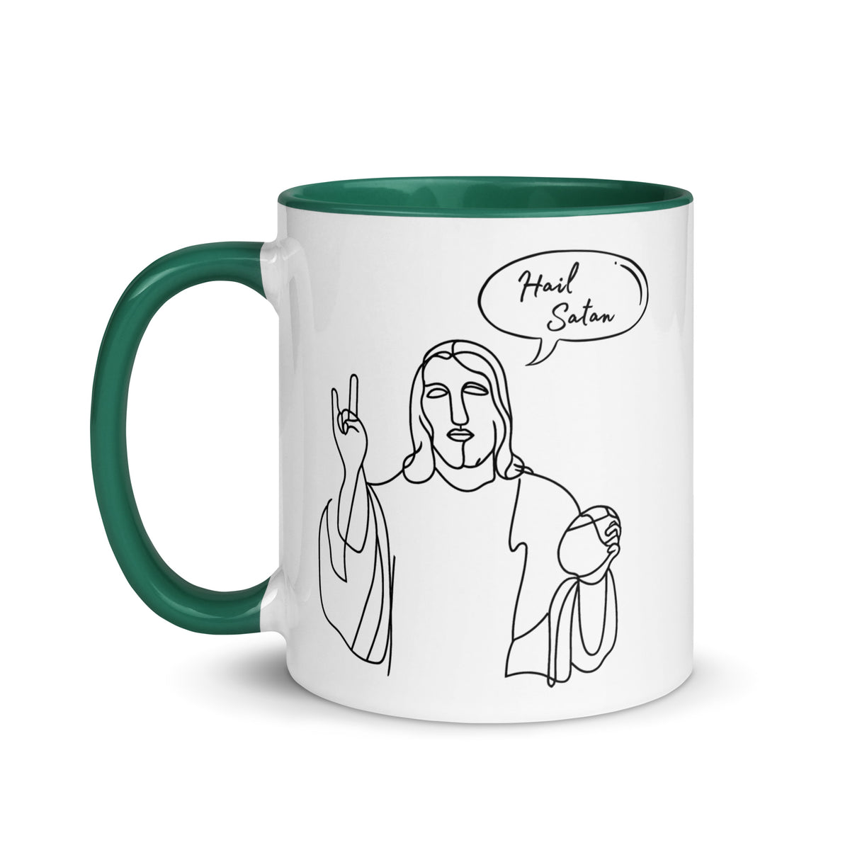 Hail Satan Jesus - Mug