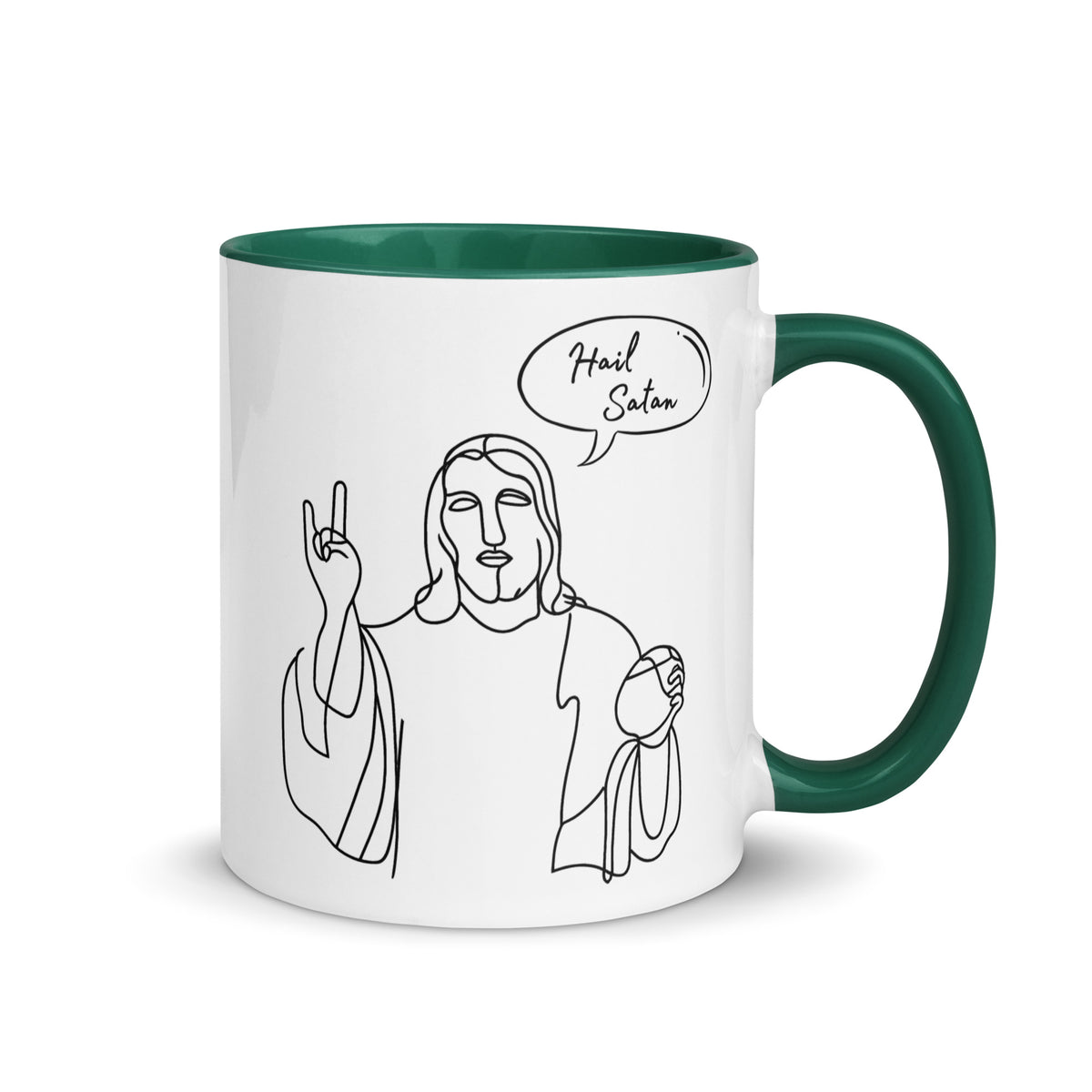 Hail Satan Jesus - Mug