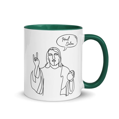 Hail Satan Jesus - Mug