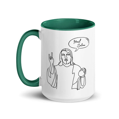 Hail Satan Jesus - Mug