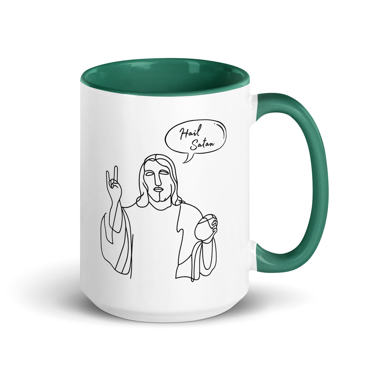 Hail Satan Jesus - Mug