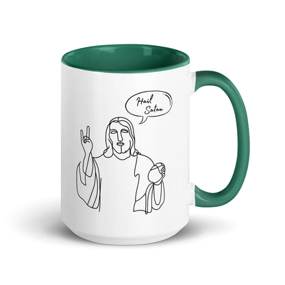 Hail Satan Jesus - Mug