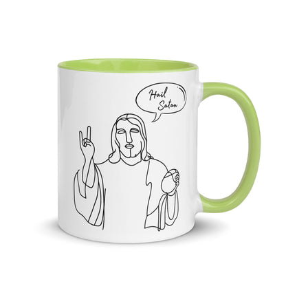 Hail Satan Jesus - Mug