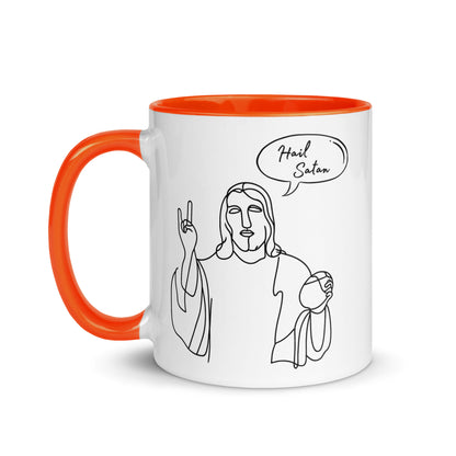Hail Satan Jesus - Mug