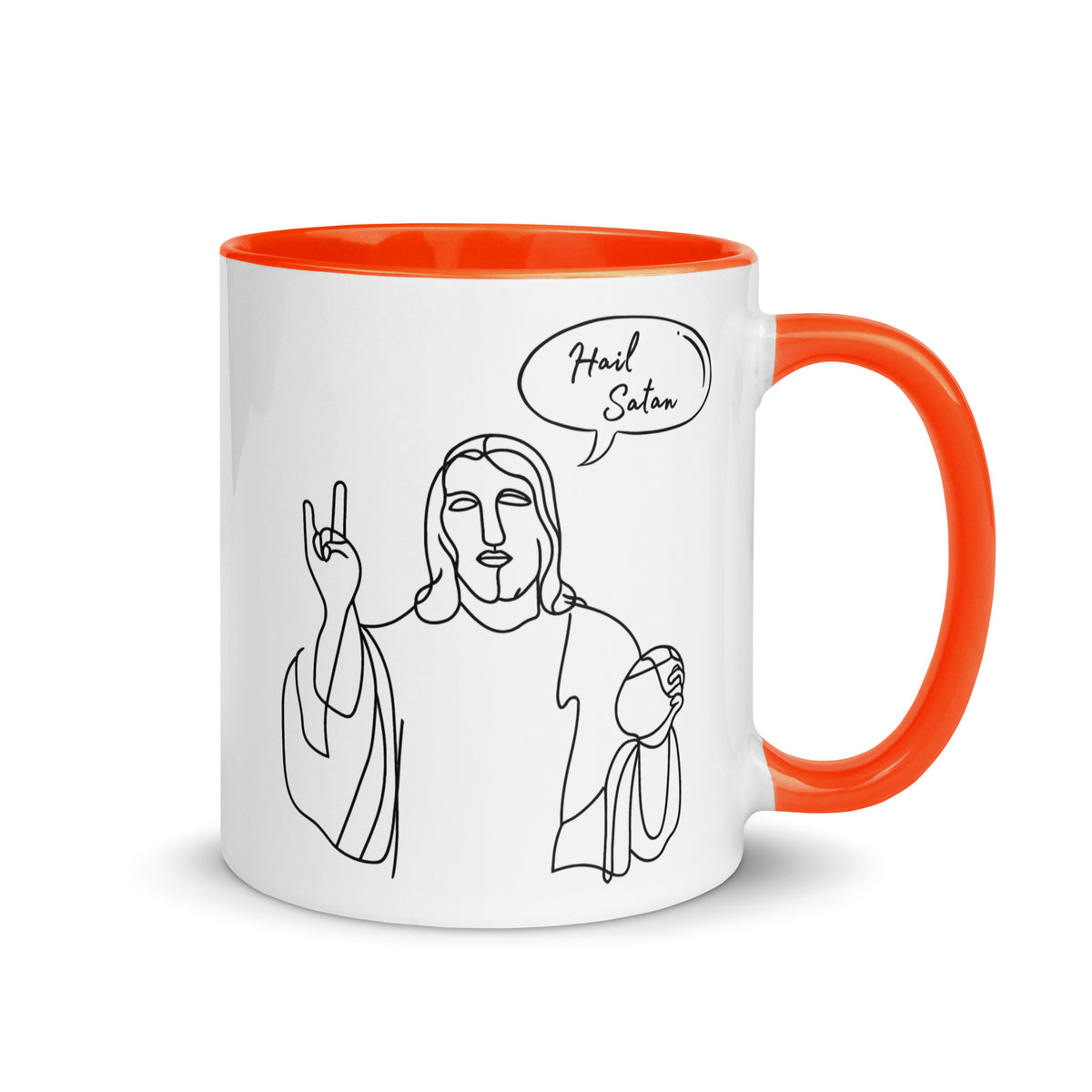 Hail Satan Jesus - Mug