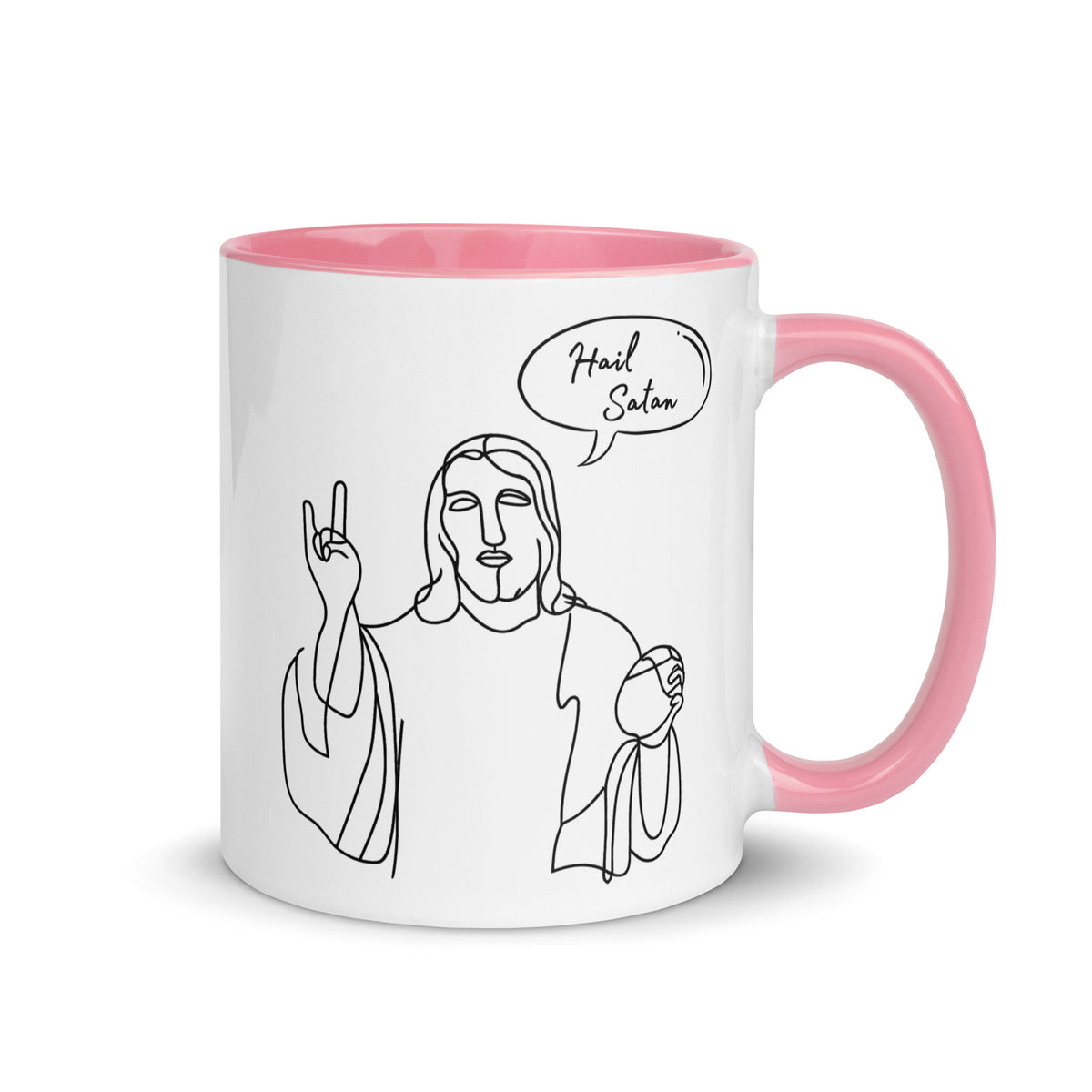 Hail Satan Jesus - Mug