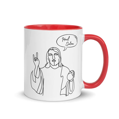 Hail Satan Jesus - Mug