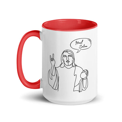 Hail Satan Jesus - Mug