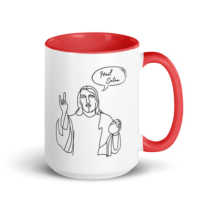 Hail Satan Jesus - Mug