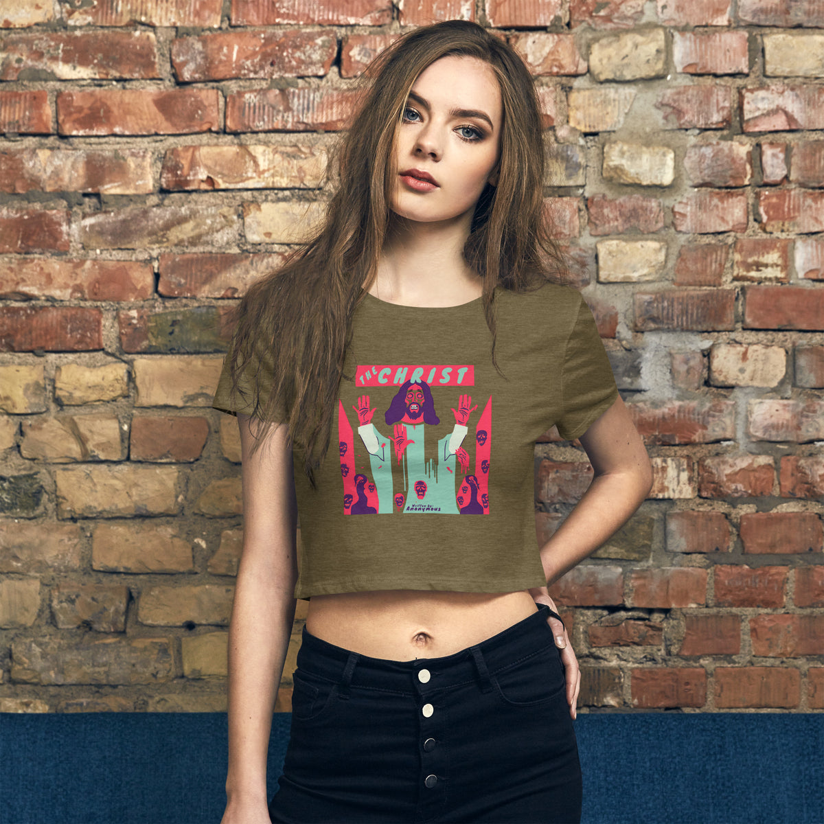 The Christ - Crop Tee