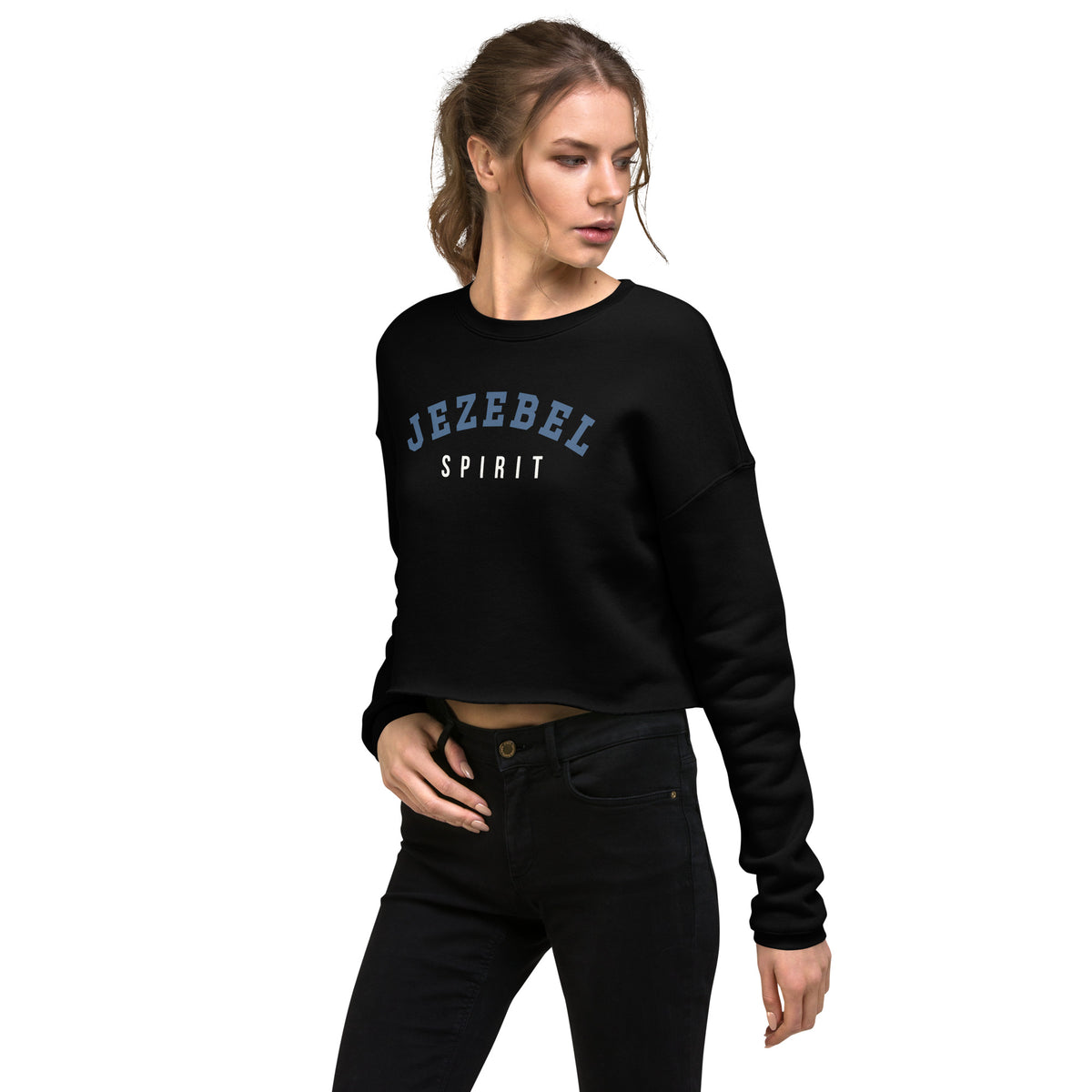Jezebel Spirit v3 - Crop Sweatshirt