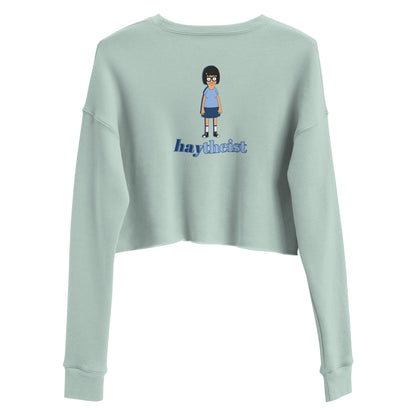 HAYtheist - Tina Belcher Crop Sweatshirt