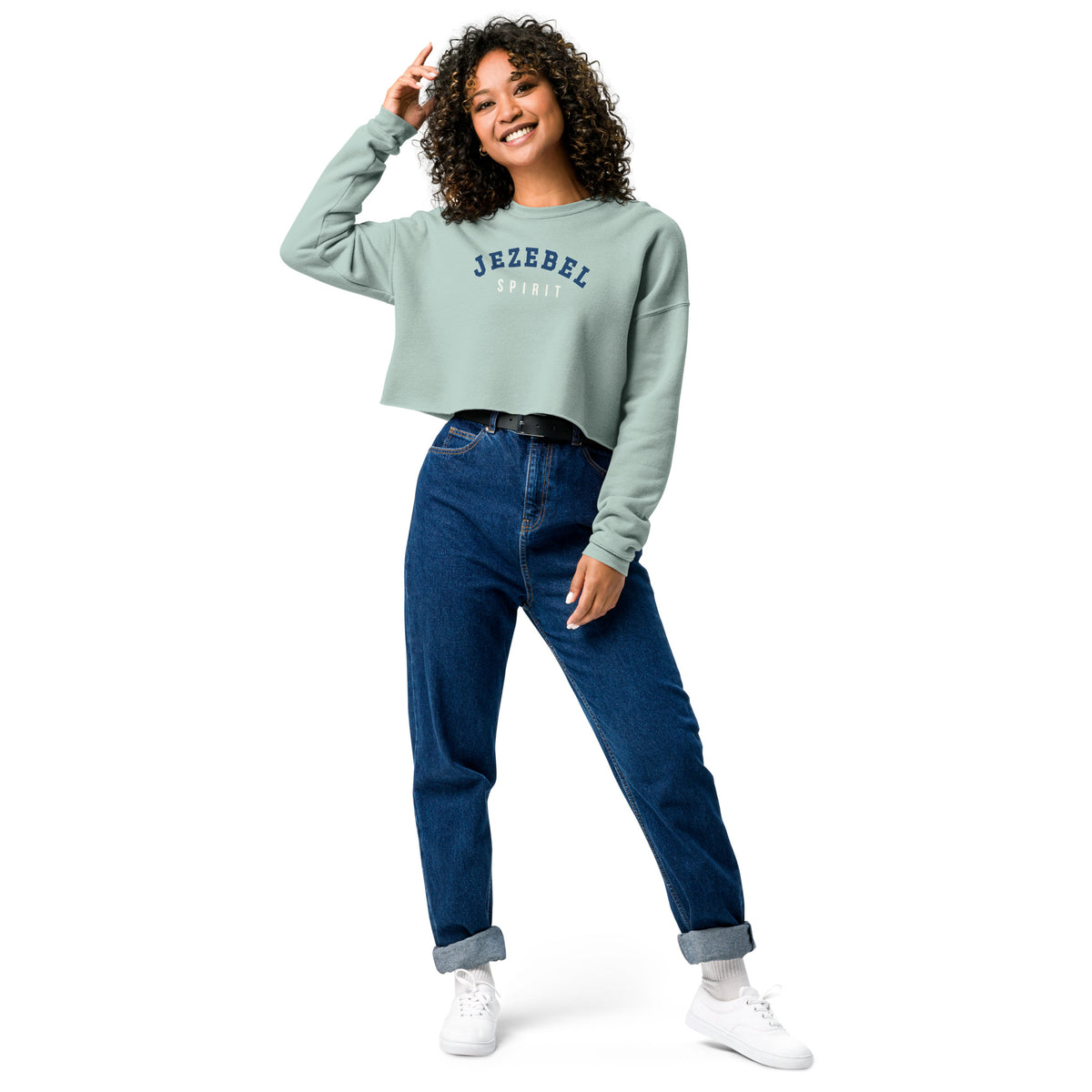Jezebel Spirit v3 - Crop Sweatshirt