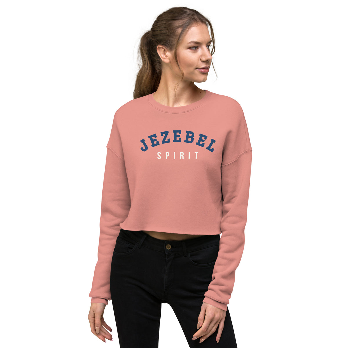 Jezebel Spirit v3 - Crop Sweatshirt