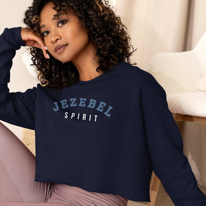 Jezebel Spirit v3 - Crop Sweatshirt