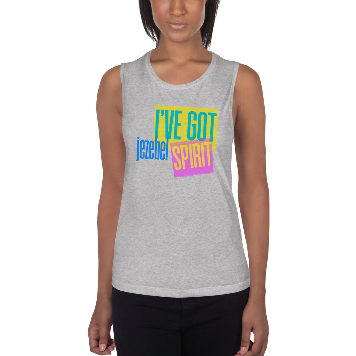 Jezebel Spirit v2 - Ladies’ Muscle Tank