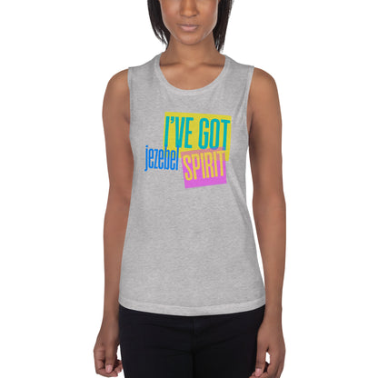 Jezebel Spirit v2 - Ladies’ Muscle Tank