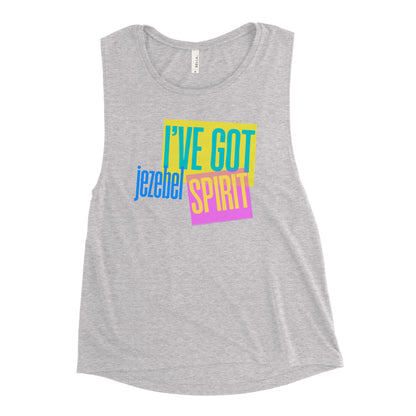 Jezebel Spirit v2 - Ladies’ Muscle Tank