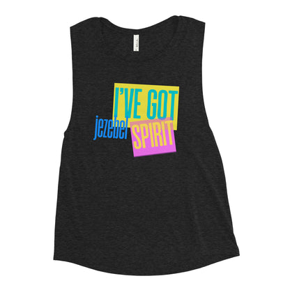Jezebel Spirit v2 - Ladies’ Muscle Tank