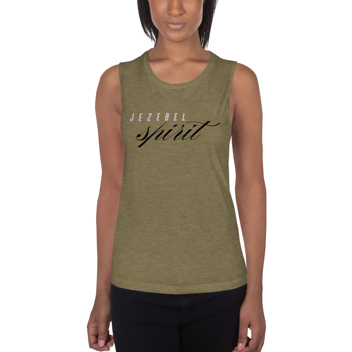 Jezebel Spirit v1 - Ladies’ Muscle Tank