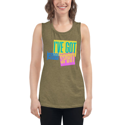 Jezebel Spirit v2 - Ladies’ Muscle Tank