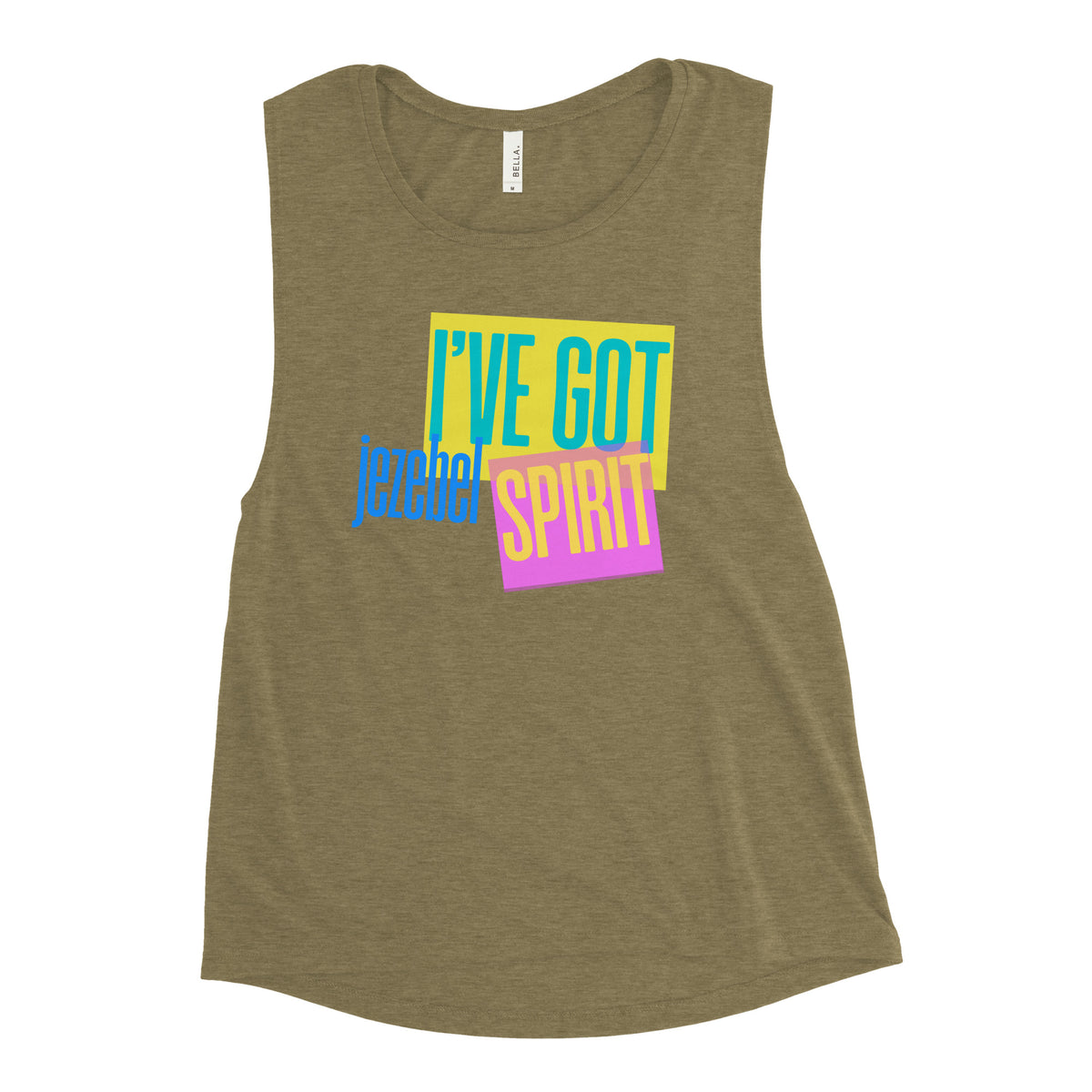 Jezebel Spirit v2 - Ladies’ Muscle Tank