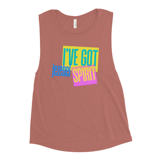 Jezebel Spirit v2 - Ladies’ Muscle Tank