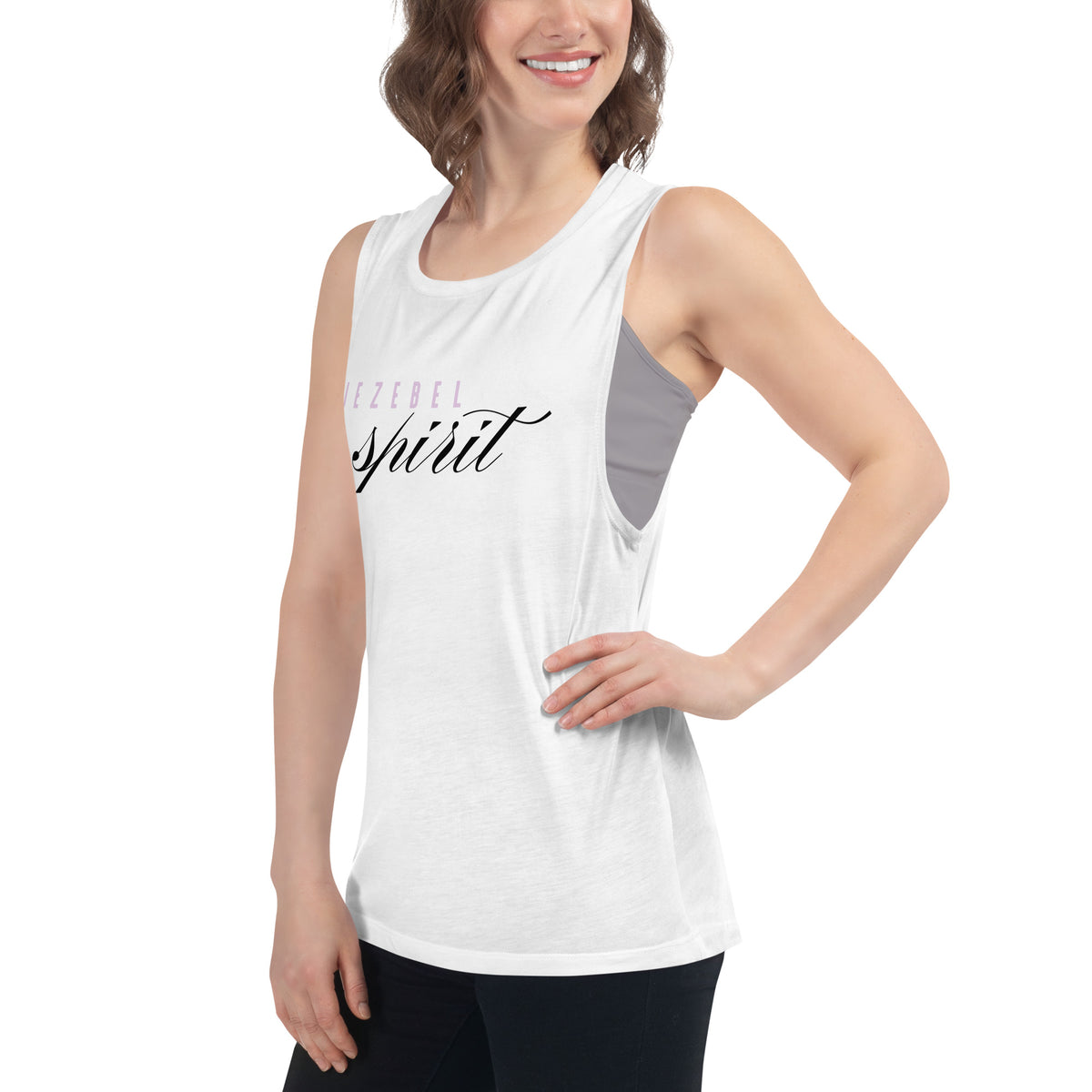 Jezebel Spirit v1 - Ladies’ Muscle Tank