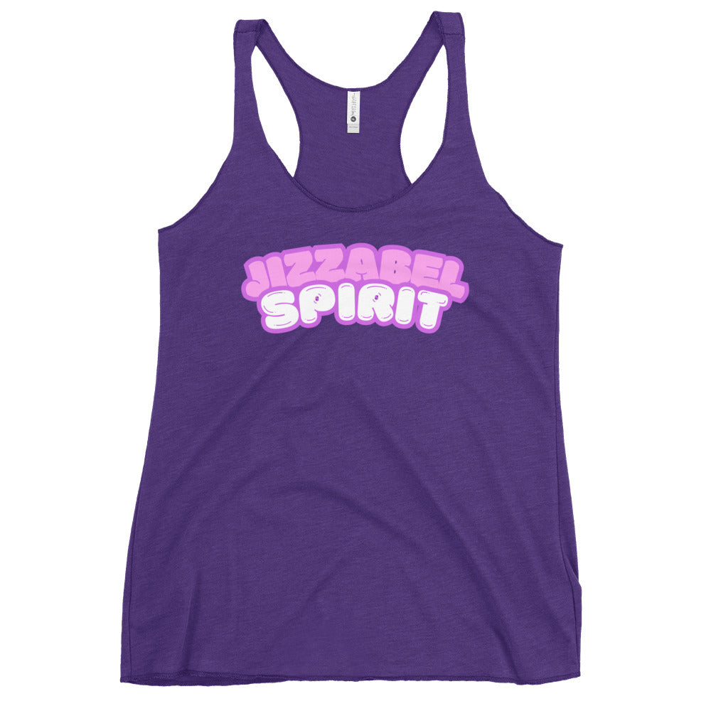 Jizzabel Spirit (Puffy) - Racerback Tank