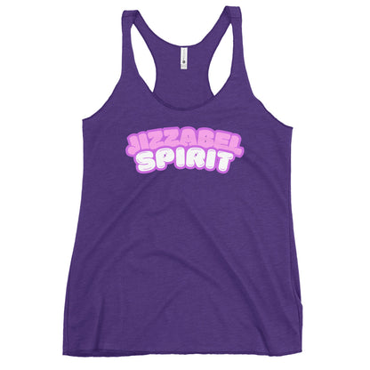 Jizzabel Spirit (Puffy) - Racerback Tank