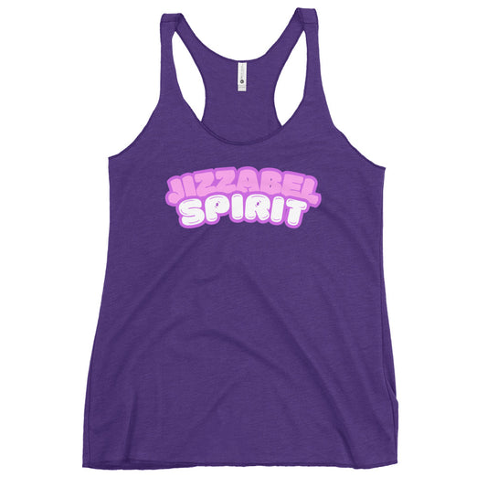 Jizzabel Spirit (Puffy) - Racerback Tank