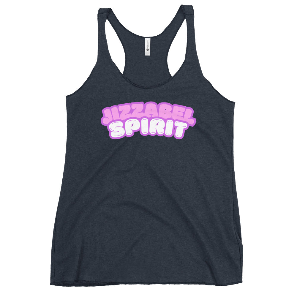 Jizzabel Spirit (Puffy) - Racerback Tank