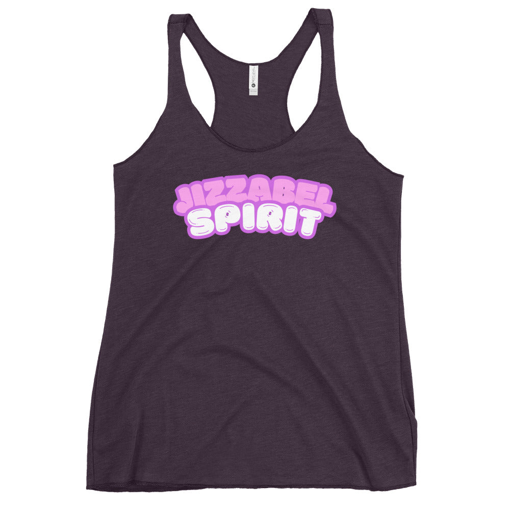 Jizzabel Spirit (Puffy) - Racerback Tank