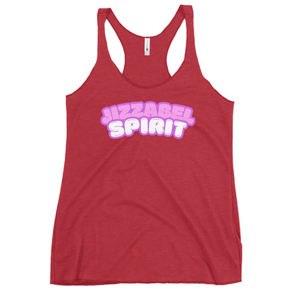 Jizzabel Spirit (Puffy) - Racerback Tank