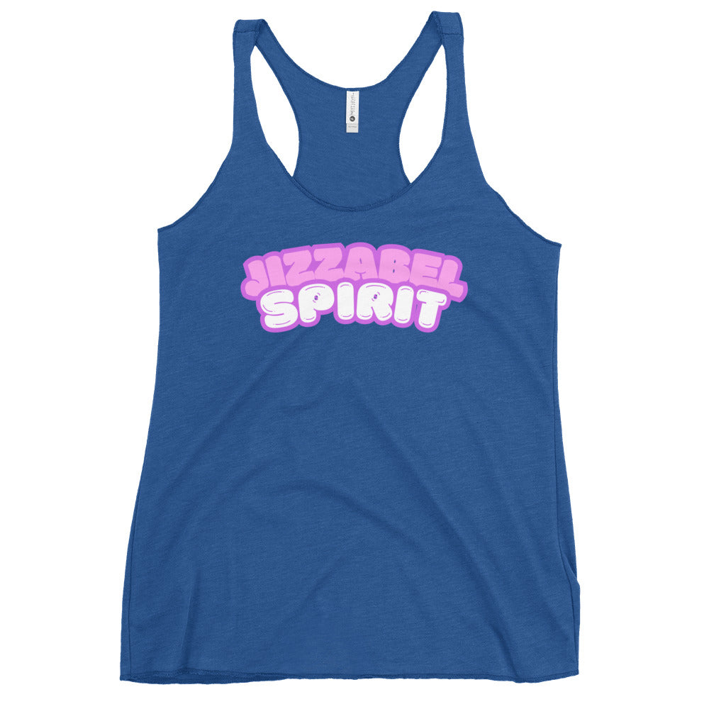 Jizzabel Spirit (Puffy) - Racerback Tank
