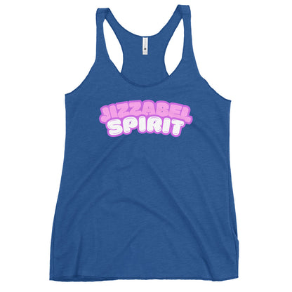 Jizzabel Spirit (Puffy) - Racerback Tank