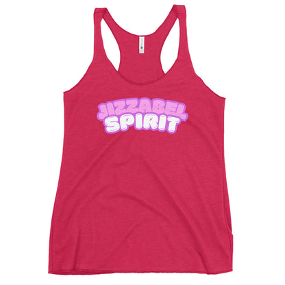 Jizzabel Spirit (Puffy) - Racerback Tank